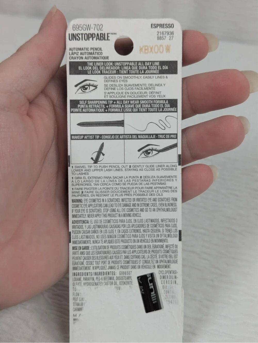 Maybelline & Revlon - Eyeliner Pencil - #702 & #251